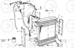 25754 Radiator installation G700 MODELS S/N 33000 -, Volvo Construction Equipment