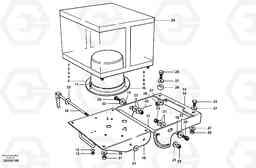19391 Rotating beacon G700 MODELS S/N 33000 -, Volvo Construction Equipment