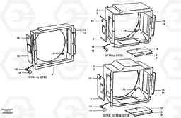 46852 Radiator fan shrouds - sucker G700 MODELS S/N 33000 -, Volvo Construction Equipment