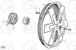 20187 Fans and fan guard G700 MODELS S/N 33000 -, Volvo Construction Equipment