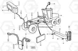 7245 Lights - front - EEC and TUV G700B MODELS S/N 35000 -, Volvo Construction Equipment