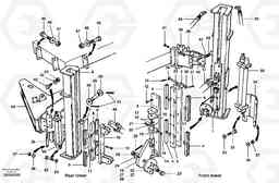 103941 Hi-bank rear mount wing installation - hydraulic wing G700 MODELS S/N 33000 -, Volvo Construction Equipment