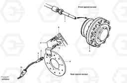 19409 Speed sensors - AWD G700 MODELS S/N 33000 -, Volvo Construction Equipment