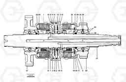 62649 Intermediate clutch and shaft G700B MODELS S/N 35000 -, Volvo Construction Equipment