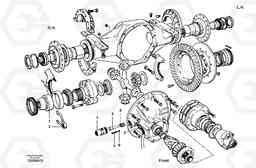 36884 Final drive - differential lock G700B MODELS S/N 35000 -, Volvo Construction Equipment