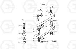 10984 Cab mounts G700B MODELS S/N 35000 -, Volvo Construction Equipment