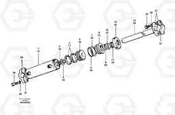 17171 Circle shift cylinders G700B MODELS S/N 35000 -, Volvo Construction Equipment