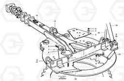 64219 Drawbar - rear G900 MODELS S/N 39300 -, Volvo Construction Equipment