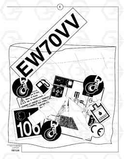 10346 Transfer EW70VV TYPE 262, Volvo Construction Equipment