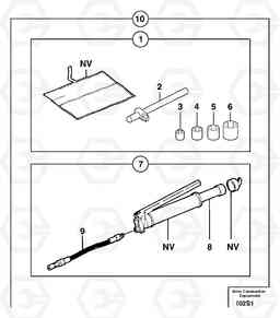 9447 Tools EW50 TYPE 256, Volvo Construction Equipment