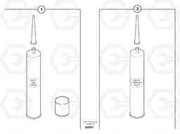 14198 Glue Kit for cab EC50 TYPE 247, Volvo Construction Equipment