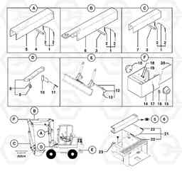 49794 Safety device EW70VV TYPE 262, Volvo Construction Equipment