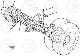34686 Front axle EW150C SER NO 689-, Volvo Construction Equipment