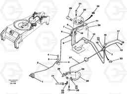 44959 Oscillating system EW150C SER NO 689-, Volvo Construction Equipment