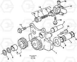 27348 Oil pump EW150C SER NO 689-, Volvo Construction Equipment