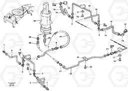 41920 Brakesystem, undercarrige EW150C SER NO 689-, Volvo Construction Equipment