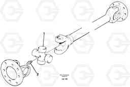 34685 Power shafts EW150C SER NO 689-, Volvo Construction Equipment