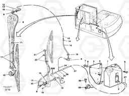 51982 Windshield washer EW150C SER NO 689-, Volvo Construction Equipment