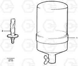 34678 Rotating beacon EW150C SER NO 689-, Volvo Construction Equipment