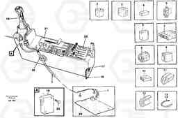 54049 Cable harness, side panel, left EW150C SER NO 689-, Volvo Construction Equipment