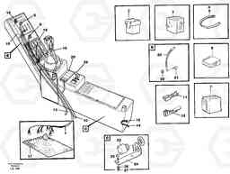 54050 Cable harness, side panel, right EW150C SER NO 689-, Volvo Construction Equipment