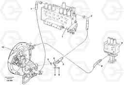 87049 Hydraulic system, feed line EW150C SER NO 689-, Volvo Construction Equipment