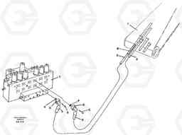 88541 Hydraulic system, bucket EW150C SER NO 689-, Volvo Construction Equipment