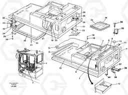 100163 Drivers cab and cabin floor EW150C SER NO 689-, Volvo Construction Equipment