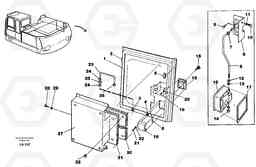 43979 Door,tankpumps EW150C SER NO 689-, Volvo Construction Equipment