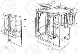 48923 Windows EW150C SER NO 689-, Volvo Construction Equipment