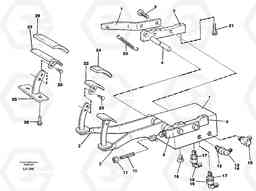 41904 Pedal valve with connections EW150C SER NO 689-, Volvo Construction Equipment