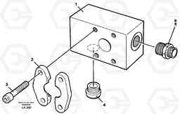 46087 Adapter EW150C SER NO 689-, Volvo Construction Equipment