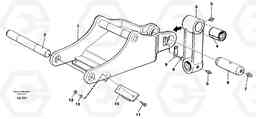 61595 Clamshell rest EW150C SER NO 689-, Volvo Construction Equipment