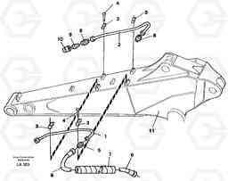 28094 Slope bucket equipment, dipper arm EW150C SER NO 689-, Volvo Construction Equipment