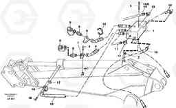 86428 Grab equipment, dipper arm 2.0 m /2.4 m EW150C SER NO 689-, Volvo Construction Equipment