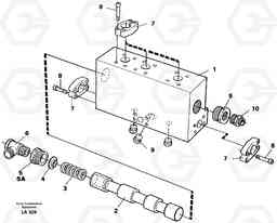 37981 Operating valve EW150C SER NO 689-, Volvo Construction Equipment