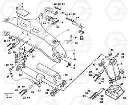 43790 Stabilisors flexible plates EW150C SER NO 689-, Volvo Construction Equipment