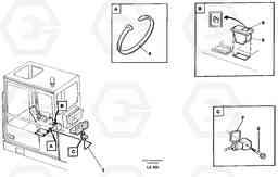 44539 Electric installation for materials handling equipment. EW150C SER NO 689-, Volvo Construction Equipment