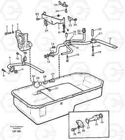 53536 Lubricating oil system EC450 SER NO 1782-1909, Volvo Construction Equipment