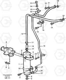 49317 Oil cooler EC450 SER NO 1782-1909, Volvo Construction Equipment