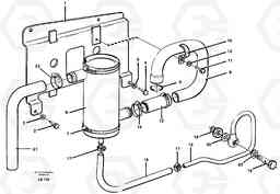 84244 Crankcase ventilation EC450 SER NO 1782-1909, Volvo Construction Equipment