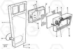 31317 Air inlet EC450 SER NO 1782-1909, Volvo Construction Equipment