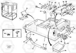 85625 Cab heater with fitting parts EC450 SER NO 1782-1909, Volvo Construction Equipment