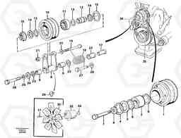 64706 Belt transmission EC450 SER NO 1782-1909, Volvo Construction Equipment