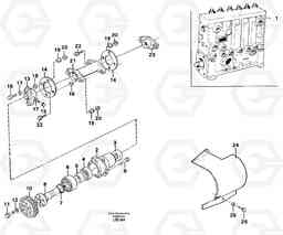 23975 Injection pump with drive EC450 SER NO 1782-1909, Volvo Construction Equipment