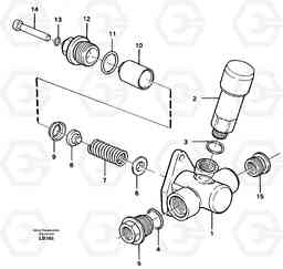 97443 Feed pump EC450 SER NO 1782-1909, Volvo Construction Equipment