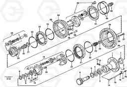 23991 Swing gearbox EC450 SER NO 1782-1909, Volvo Construction Equipment