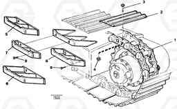 38193 Crawler track EC450 SER NO 1782-1909, Volvo Construction Equipment