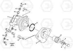 98547 Fan pump, Oil cooler EC450 SER NO 1782-1909, Volvo Construction Equipment