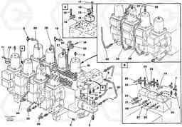 37373 Main valve assembly, tubes connections EC450 SER NO 1782-1909, Volvo Construction Equipment